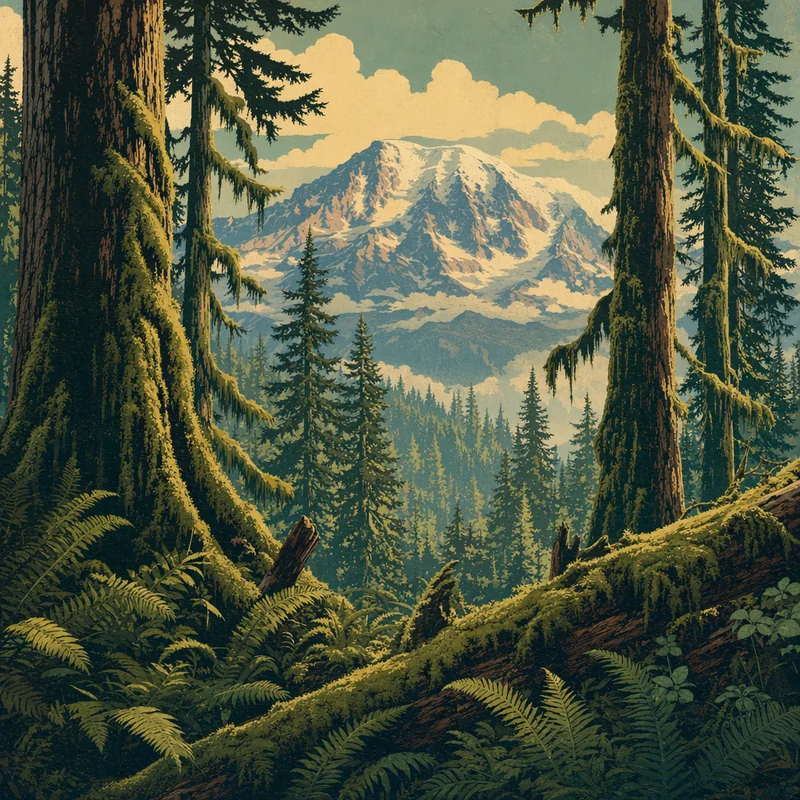 Olympic National Park badge