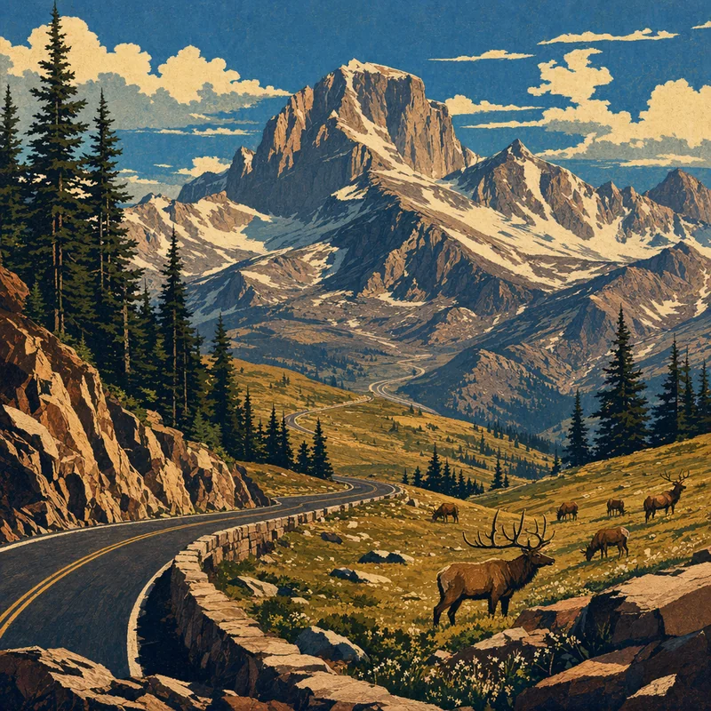 Rocky Mountain National Park badge