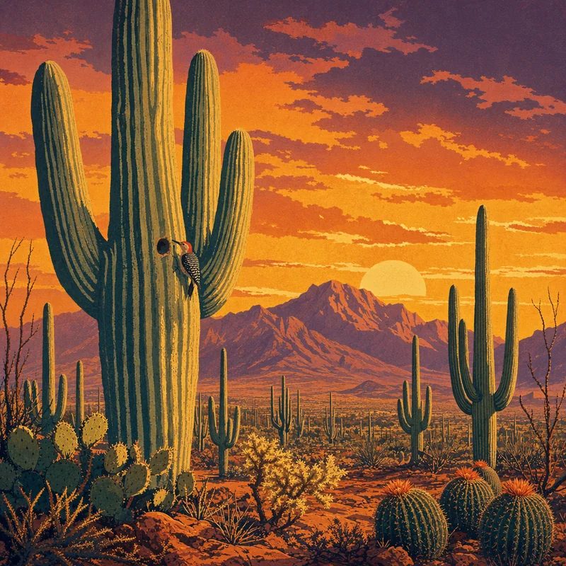 Saguaro National Park badge