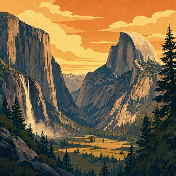 Yosemite National Park badge